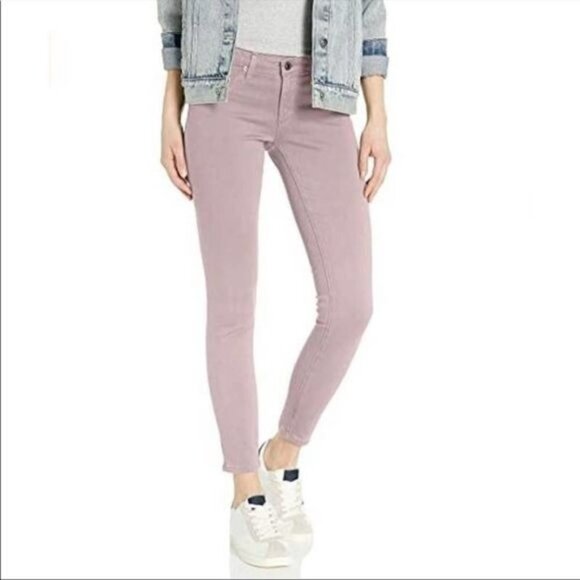 AG Adriano Goldschmied The Stevie Ankle Slim Straight Ankle Pants Size 30 - Picture 1 of 11